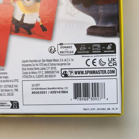 Minions The Rise Of Gru Memory Match Game For Kids 4+ 72 Cards 2-4 Players Spin - Picture 4 of 8